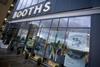 Booths has reported a drop in like-for-like sales over Christmas as flooding in the north of England dampened bricks and mortar performance.
