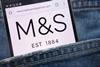 Marks & Spencer site on mobile