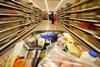 Food was the slowest-growing category last month according to British Retail Consortium-KPMG Retail Sales Monitor