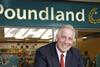 Jim McCarthy Chief executive Poundland