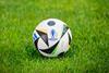Euro 2024-branded football on pitch