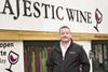 John Colley, CEO of Majestic Wine outside a store