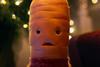 Kevin the Carrot in Aldi Christmas advert 2022