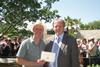 Celebrity garden designer Joe Swift was pleased with himself at last week’s Chelsea Flower Show