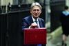 Chancellor Philip Hammond is expected to relieve small retailers' business rates burden