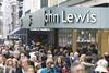 Sales at John Lewis rose 1.2% last week