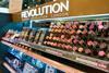 Revolution Beauty store display