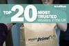 The 20 most trusted retailers in the UK