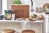 Cook subscription box on kitchen counter top