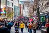 Liverpool Christmas shopping street