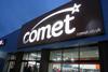 Comet slumped into the red in the year to April 30, making a loss of £8.9m