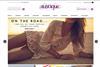 Austique designer boutique website homepage