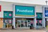 Exterior of Poundland store with Pep & Co branding