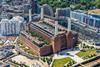 Aerial shot of Battersea Power Station