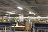Warehouse workers at Shirebook go about their business