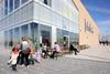 Waitrose and John Lewis sales jumped last week as shoppers started preparations for the Easter bank holiday weekend .