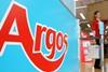 ARGOS instore sign