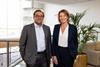 Dawood Pervez and Katie Secretan