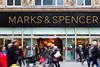 People walking outside Marks & Spencer Liverpool store