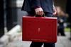 Budget red box being carried by Rachel Reevs