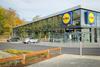 Lidl's new store in Rushden features a glass frontage, which will form the blueprint of all its new stores in the UK.