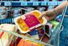 M&S paper fibre alternative ready meal tray containing chicken masala