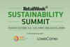 Graphic text reads Retail Week Sustainability Summit, Thursday 10 October, 8:30-12:30, Events @ No 6 Aldgate, London, in partnership with Ethical Supply Chain Program and LoweConex