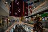Bristol shopping centre at Christmas