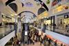 Shopping centres such as Bluewater in Kent saw big increases in footfall on Boxing Day