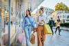 Friends shopping