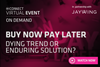 Jaywing event on demand promo card