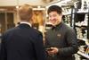 M&S staff smile