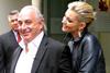 Sir Philip Green and Kate Moss