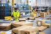 Amazon fulfilment centre workers