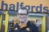 Matt Davies takes up his new role of chief executive at Halfords today