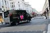 Electric vehicles deliver goods to Regent Street