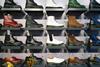 Dr Martens boots display