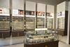 Glasses on display at Boots Opticians