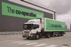 The Co-op’s lorries not only deliver product to stores, they pick up waste as well