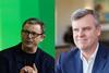 Zendesk CTO Adrian McDermott (left) and CEO Tom Eggemeier (right).