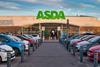 Asda store exterior and car park