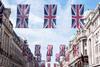 Regent Street UK flags
