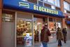 Blockbuster UK is to start selling mobile phones, iPods and TV sets