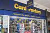 Card Factory hails 'bricks and mortar store story'