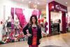 Ann Summers boss Jacqueline Gold held an amnesty at its Bluewater store collecting unwanted Valentine's gifts from consumers on Saturday.