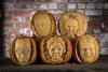 Morrisons has done a twist on the jack-o'-lantern tradition and carved pumpkins  in the style of celebrity faces