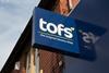 Tofs chief executive Tony Page has stepped down from the retailer