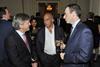 Home Retail chief executive Terry Duddy, Arcadia tycoon Philip Green and BT chief executive Ian Livingston at Retail Week's 25th Birthday Party