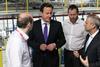Prime Minister David Cameron, who today confirmed the minimum wage will increase to 6.50 per hour