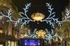 Regent Street triggered the count-down to Christmas when it switched on its lights at the weekend on Saturday
